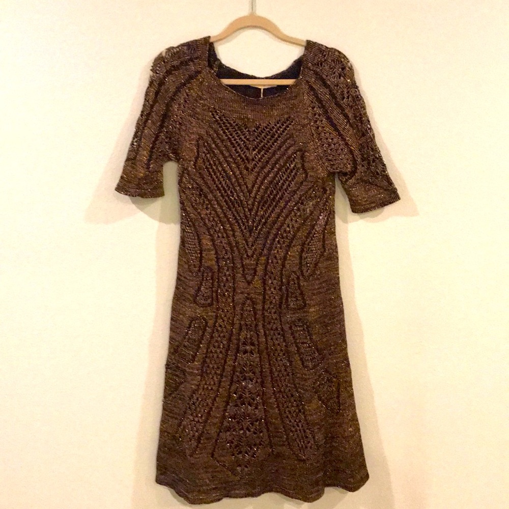 Anthropologie Cecilia Prado knit dress L NWT